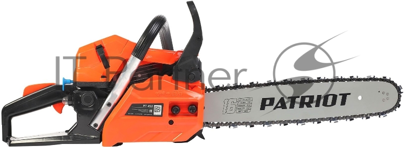 Пила цепная бензиновая PATRIOT PT 452, 3,4л.с., шина 16, Easy Start