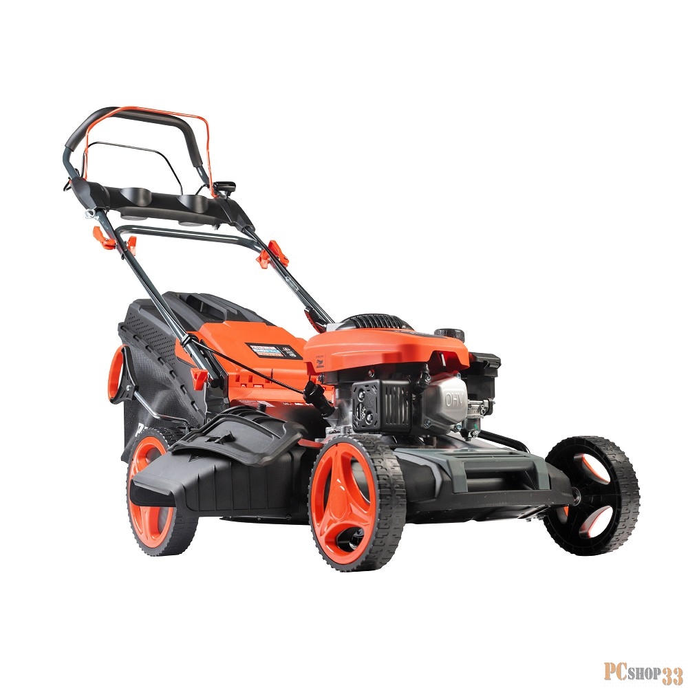 Газонокосилка бензиновая PATRIOT PT 55LS, 173сс, 4 л.с., 51 см, 65 л. трав., метал. дека, привод на колеса, вариатор