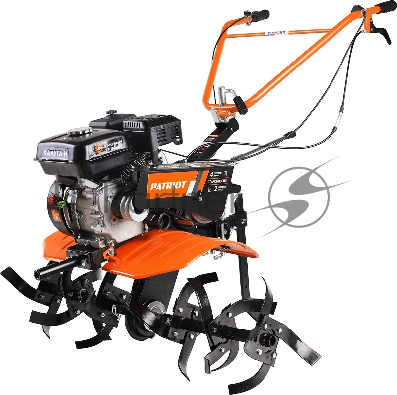 Мотоблок бензиновый ПАТРИОТ КАЛУГА М (БЕЗ КОЛЕС) (Россия)