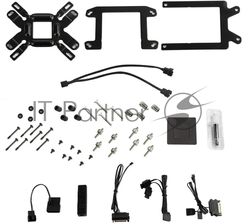 Система водяного охлаждения SST-IG240P-ARGB 240mm high-performance ARGB AIO liquid cooler with 2x120mm ARGB fan,Compatible with Intel LGA 115X/1366/1200/2011/2066 and AMD sTRX4/TR4/AM4/AM3/AM2/FM2/FM1 sockets (811192) {6}