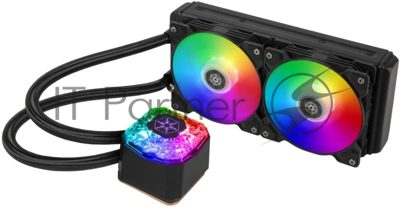 Система водяного охлаждения SST-IG240P-ARGB 240mm high-performance ARGB AIO liquid cooler with 2x120mm ARGB fan,Compatible with Intel LGA 115X/1366/1200/2011/2066 and AMD sTRX4/TR4/AM4/AM3/AM2/FM2/FM1 sockets (811192) {6}