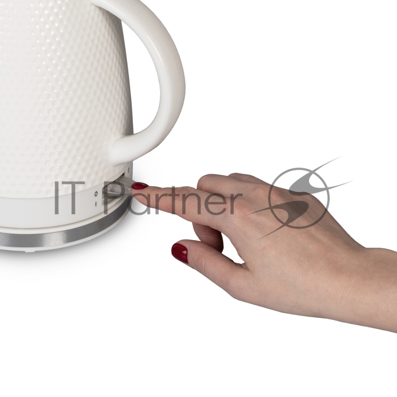 Чайник электрический керамический VLK Venice 6546 1200 Вт, емкость 1,7 л, белый, 6 шт/уп.