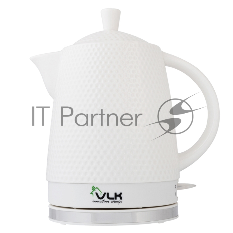 Чайник электрический керамический VLK Venice 6546 1200 Вт, емкость 1,7 л, белый, 6 шт/уп.