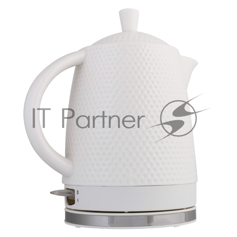 Чайник электрический керамический VLK Venice 6546 1200 Вт, емкость 1,7 л, белый, 6 шт/уп.