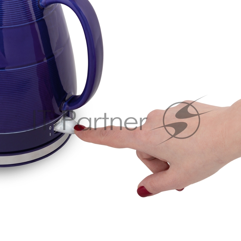 Чайник электрический керамический VLK Venice 6548 1200 Вт, емкость 1,6 л, фиолетовый, 6 шт/уп.