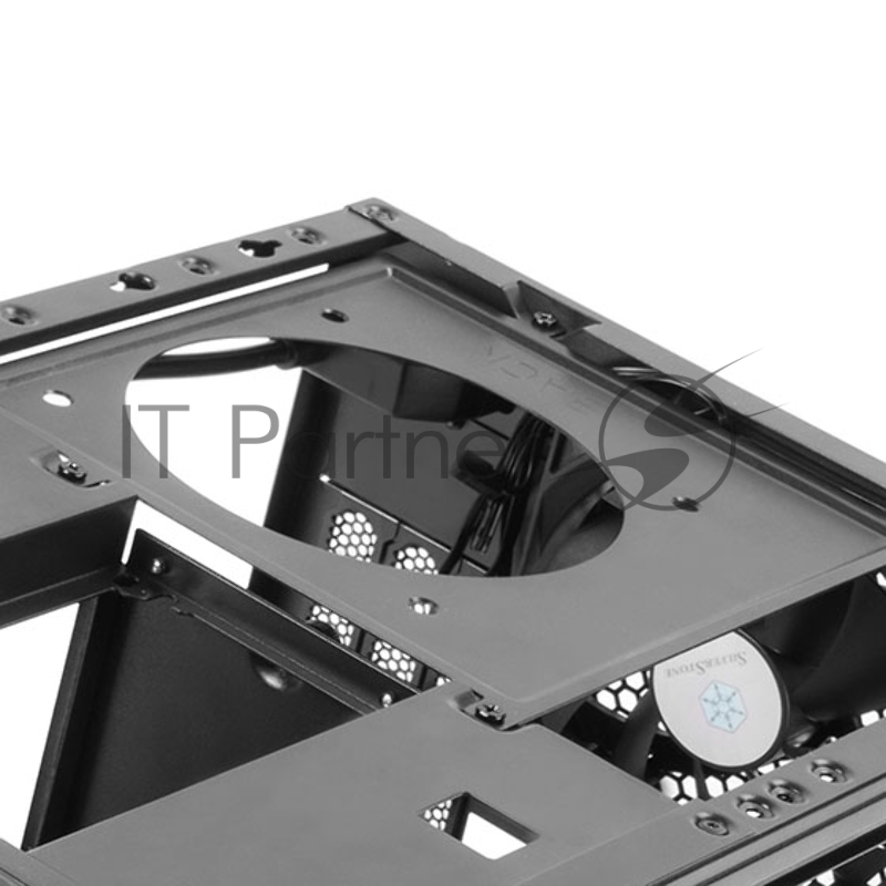 Корпус Silverstone SST-SG15B Mini-ITX корпус-куб с алюминиевой передней панелью black (811246)