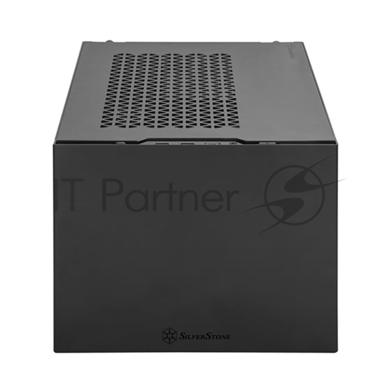 Корпус Silverstone SST-SG15B Mini-ITX корпус-куб с алюминиевой передней панелью black (811246)