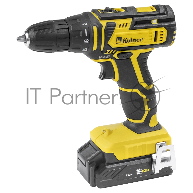 Аккумуляторная дрель-шуруповерт KOLNER KCD 16-2LC