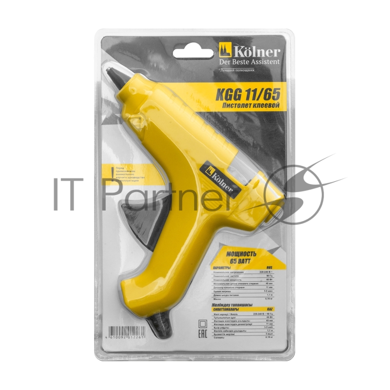 Клеевой пистолет KOLNER KGG 11/65