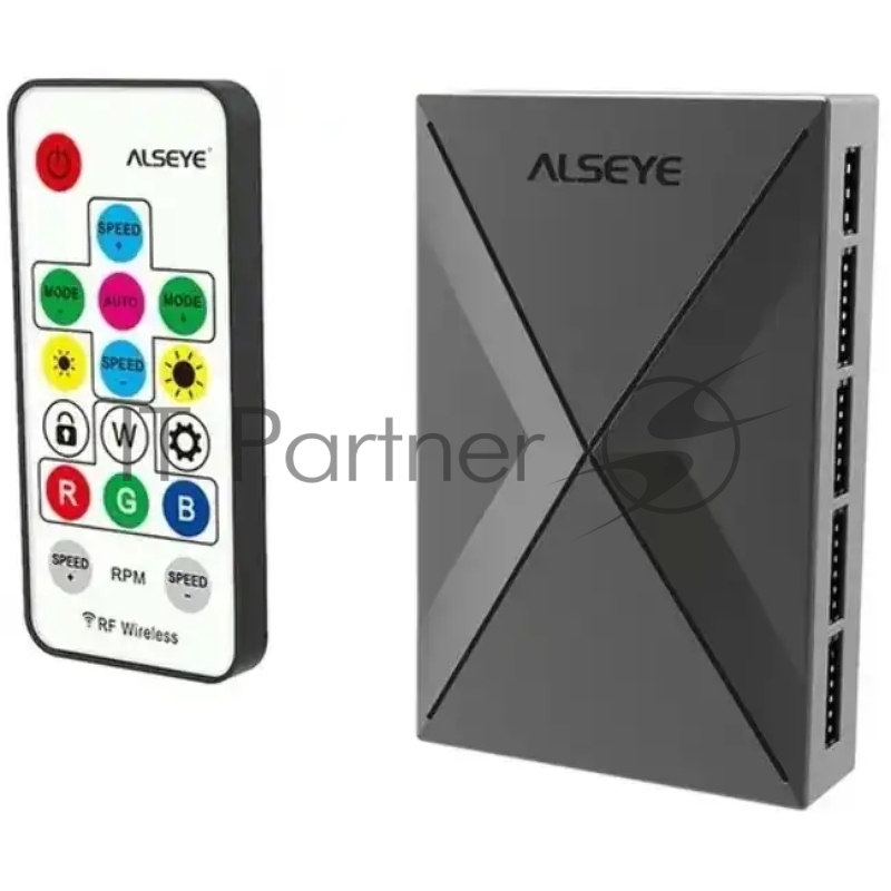 Вентилятор в корпус CRLS-300DS 3pcs argb fan kit with controller,2pcs LED strips,size:120*120*25mm,Volta 30.4-55.3CFM,Airpressure:1.02- :Hydraulic (871608) {3