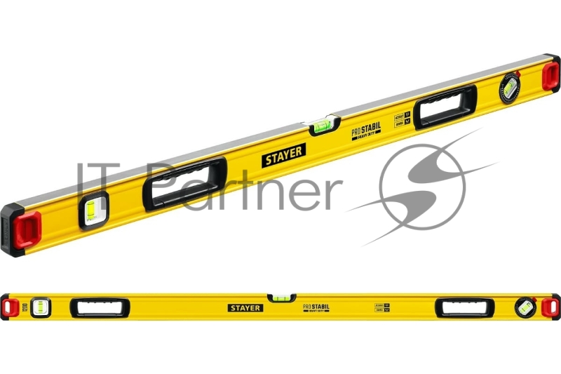 Строительный фрезерованный уровень STAYER ProSTABIL 1200 мм