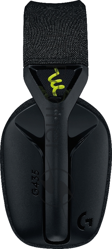 LOGITECH G435 LIGHTSPEED Wireless Gaming Headset - BLACK - 2.4GHZ - EMEA - 914