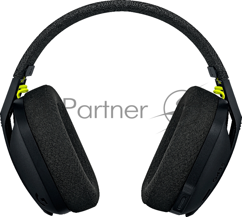 LOGITECH G435 LIGHTSPEED Wireless Gaming Headset - BLACK - 2.4GHZ - EMEA - 914