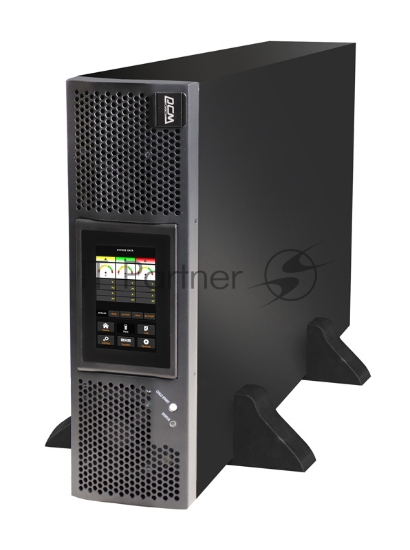 Источник бесперебойного питания Powercom VGD-II-15K33RM 15000Вт 15000ВА черный