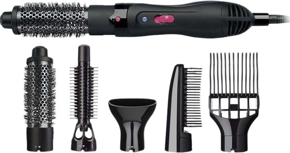 Фен-щетка Rowenta CF8252F0 1200Вт черный