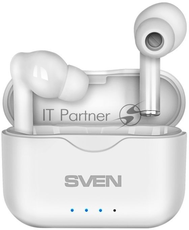 Гарнитура вкладыши Sven E-701BT белый беспроводные bluetooth в ушной раковине (SV-019518)