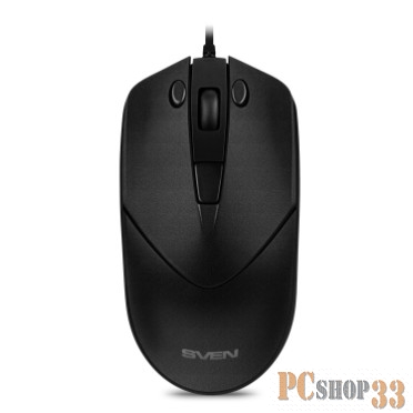 Мышь Sven RX-100 чёрная (кн. копировать-вставить. 5+1кл. 1000-400DPI, блист.)