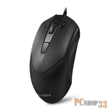 Мышь Sven RX-100 чёрная (кн. копировать-вставить. 5+1кл. 1000-400DPI, блист.)