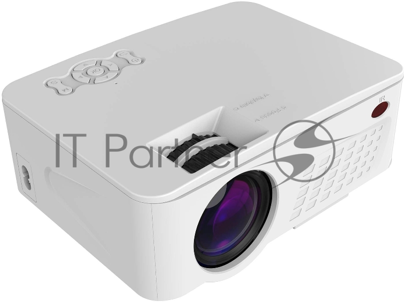 Проектор Hiper Cinema A4 LCD 2400Lm (800x480) 1800:1 ресурс лампы:50000часов 1xUSB typeA 1xHDMI 1кг