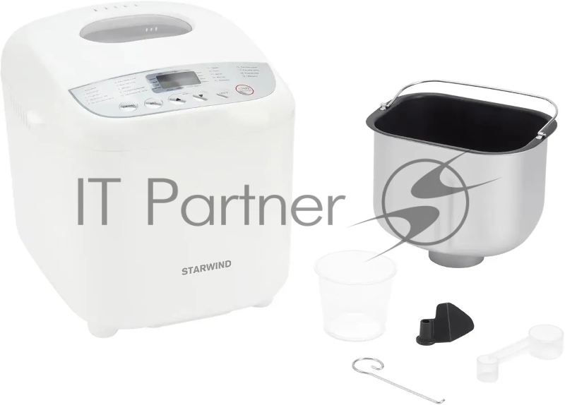 Хлебопечь Starwind SBM2085 600Вт белый/серебристый
