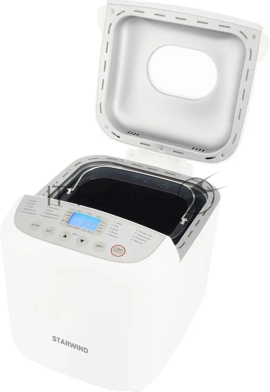 Хлебопечь Starwind SBM2085 600Вт белый/серебристый