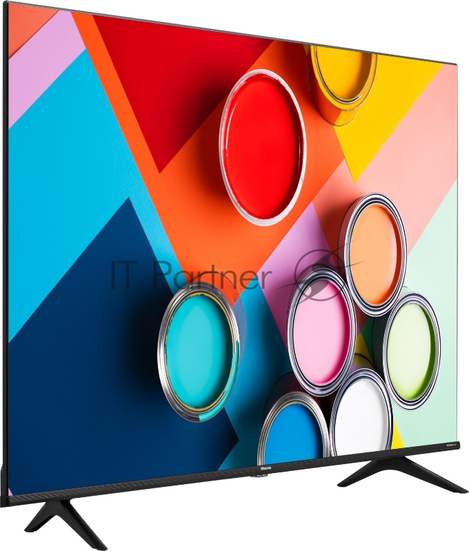 Телевизор LED Hisense 50 50A6BG черный Ultra HD 60Hz DVB-T DVB-T2 DVB-C DVB-S DVB-S2 USB WiFi Smart TV (RUS)