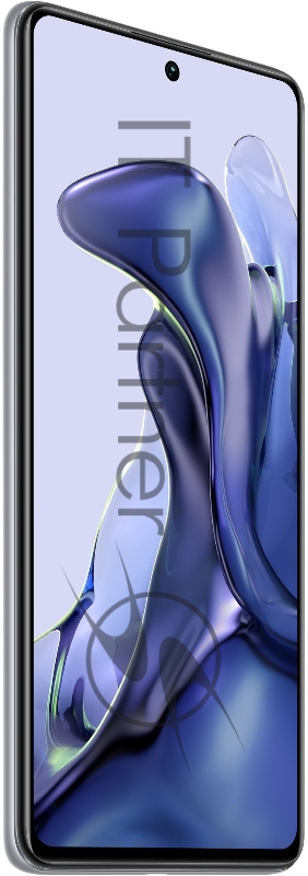 Смартфон Xiaomi 11T Moonlight White (21081111RG), 17,01 см (6.67) 20:9 1080 x 2400, 2,0 ГГц+2,6 ГГц+3,0 ГГц, 8 Core, 8 GB, 128 GB, 108 МП+ 8 МП + 5 МП/16Mpix, 2 Sim, 2G, 3G, LTE, 5.2, WiFi 802.11 a/b/g/n/ac/ax, NFC, A-GPS, GALILEO, BEIDOU, GLONASS, G
