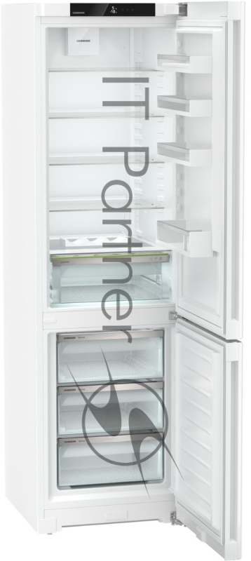 Холодильники LIEBHERR/ Pure, EasyFresh, МК NoFrost, 3 контейнера МК, в. 201,5 см, ш. 60 см, улучшенный класс ЭЭ, внутренние ручки, покрытие SteelFinish