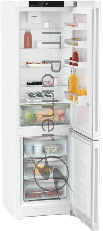 Холодильники LIEBHERR/ Pure, EasyFresh, МК NoFrost, 3 контейнера МК, в. 201,5 см, ш. 60 см, улучшенный класс ЭЭ, внутренние ручки, покрытие SteelFinish