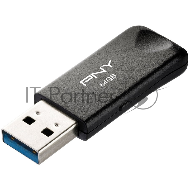 Накопитель USB PNY 64GB ATTCLA USB 3.0 BLKTRNBLK