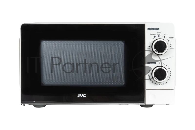 Печь микроволновая, объем 20л, выходная мощность 700 Вт, тип управления механический, 6 уровней мощности, разморозка, таймер на 30 минут, диаметр поворотного стола 245 мм, сигнал окончания приготовления.