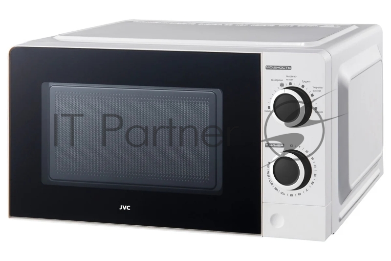 Печь микроволновая, объем 20л, выходная мощность 700 Вт, тип управления механический, 6 уровней мощности, разморозка, таймер на 30 минут, диаметр поворотного стола 245 мм, сигнал окончания приготовления.