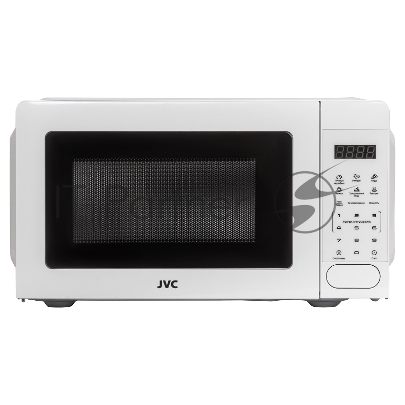 Печь микроволновая, объем 20л, выходная мощность 700 Вт, тип управления: сенсорная, 10 уровней мощности, 6 программ автоприготовления, разморозка по весу и времени, таймер на 99 минут, блокировка от детей, диаметр поворотного стола 245 мм, сигнал око