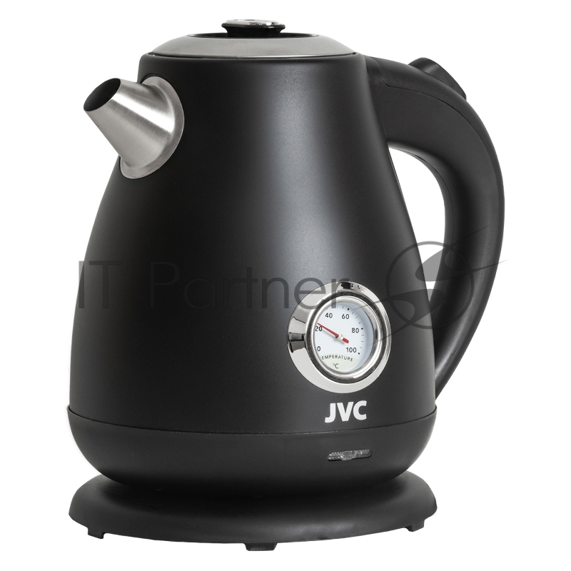 Чайник электрический, объем 1,7л, максимальная мощность 2200 Вт, встроенный в корпус датчик температуры воды, индикатор уровня воды, съемная крышка, фильтр от накипи, защита от включения без воды, автоматическое отключение при закипании, вращение на