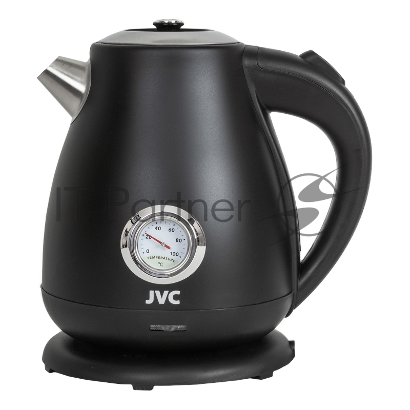 Чайник электрический, объем 1,7л, максимальная мощность 2200 Вт, встроенный в корпус датчик температуры воды, индикатор уровня воды, съемная крышка, фильтр от накипи, защита от включения без воды, автоматическое отключение при закипании, вращение на