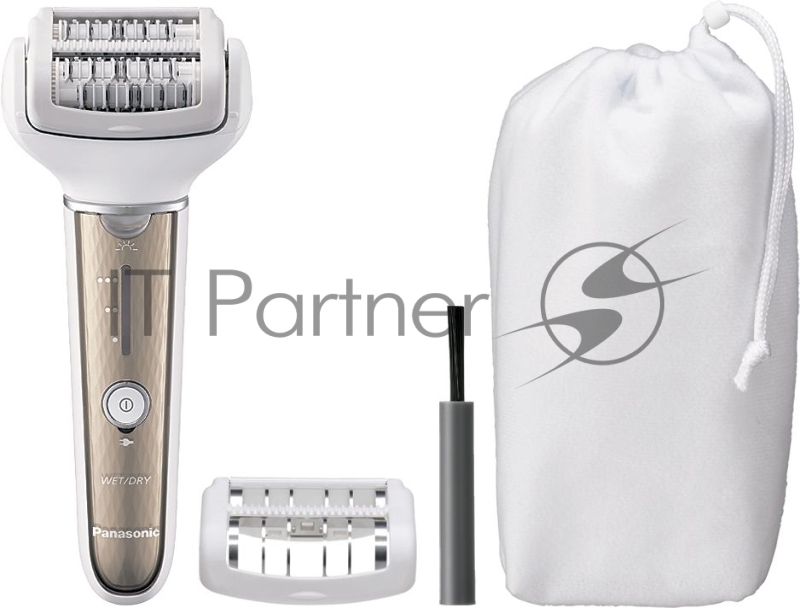 Эпилятор Panasonic ES-EL3A-N520 скор.:3 насад.:2 от аккум. белый