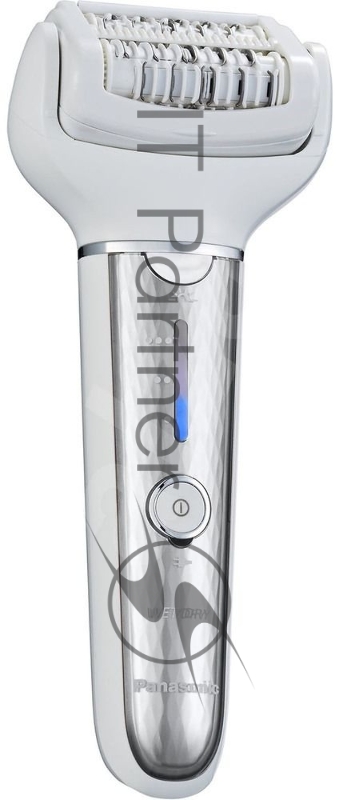 Эпилятор Panasonic ES-EL9A-S520 скор.:3 насад.:7 от аккум. белый/серебристый