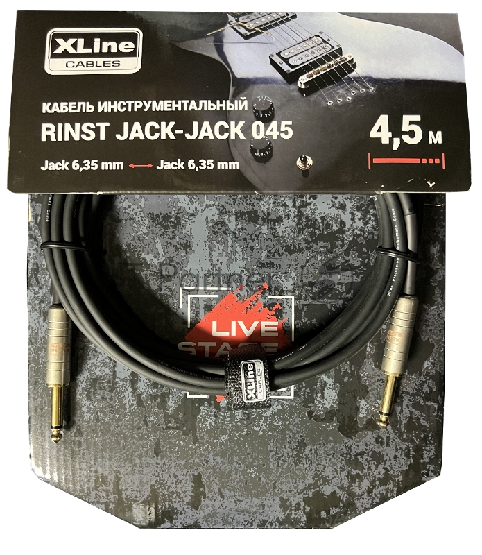 Кабель инструметальный Xline Cables RINST JACK-JACK 045