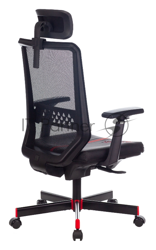 Кресло игровое A4Tech Bloody GC-900 черный сетка с подголов. крестовина