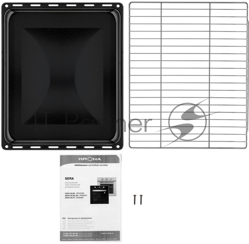 Электрический духовой шкаф KRONA SERA 60 BL