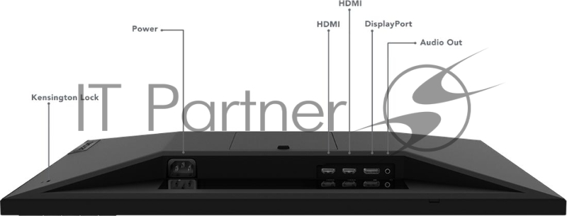 Монитор Lenovo 24.5 G25-20 черный TN LED 0.8ms 16:9 HDMI HAS 400cd 170гр/160гр 1920x1080 DisplayPort FHD 5.5кг