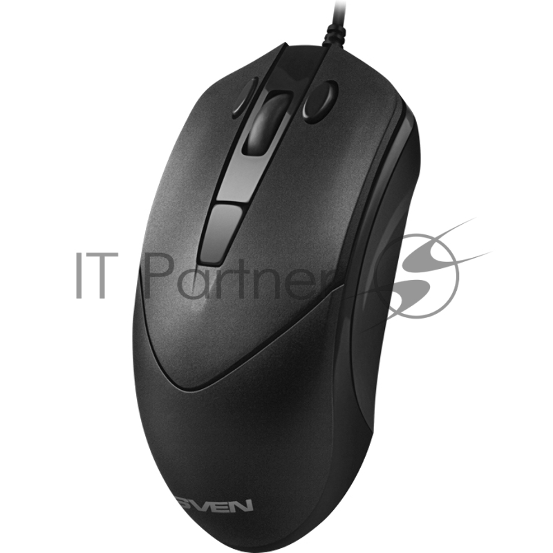 Мышь Sven RX-100 чёрная (кн. копировать-вставить. 5+1кл. 1000-400DPI, блист.)