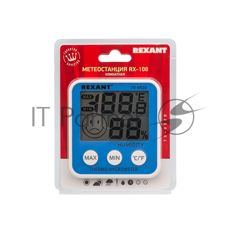 Метеостанция комнатная RX-108 REXANT