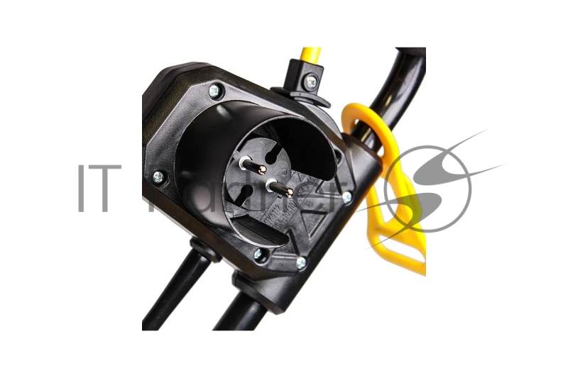 Газонокосилка электрическая CHAMPION EM3815 { 1,6 кВт пласт+ткань травосб. 45л шир.380мм выс.20-70мм, 11,5кг }