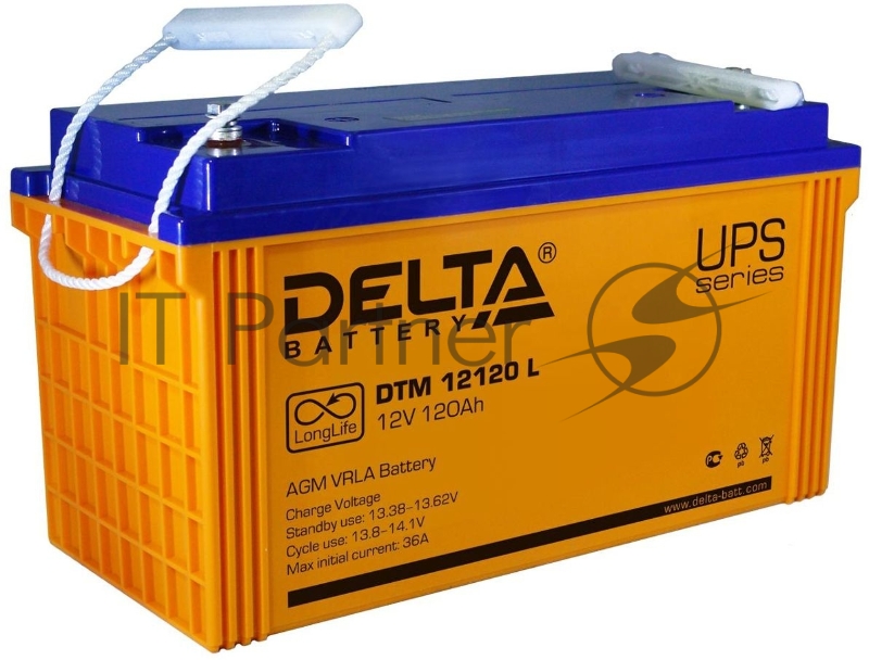 Батарея Delta DTM 12120L (12V 120Ah)