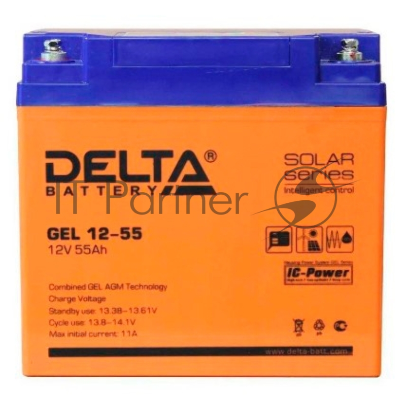 Батарея для ИБП Delta GEL 12-55