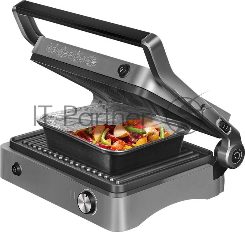 Электрогриль Redmond SteakMaster RGM-M814 серебристый