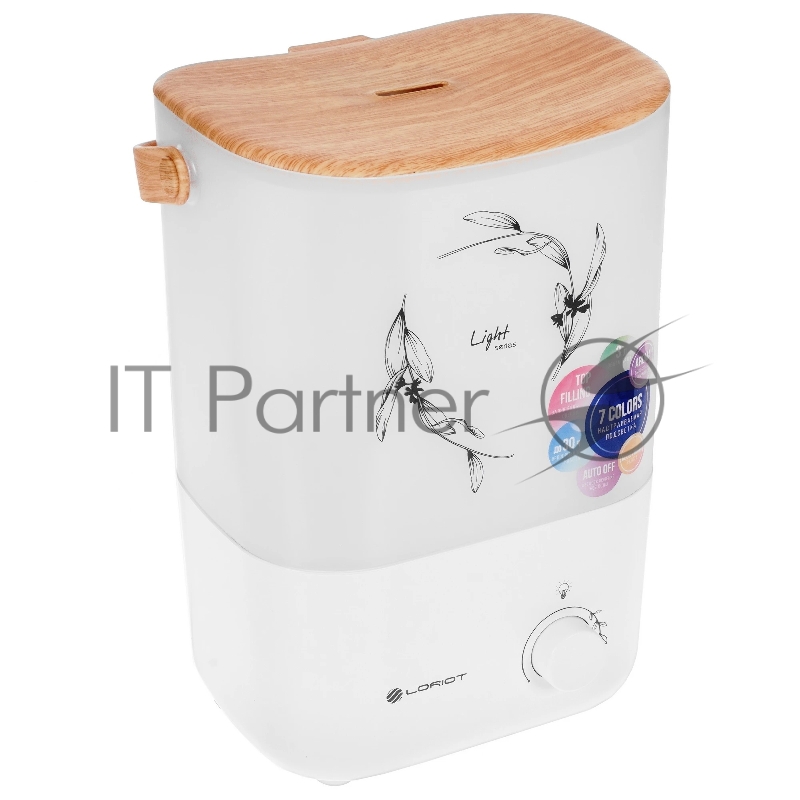 Ультразвуковой увлажнитель воздуха LORIOT Light LHS-C300M