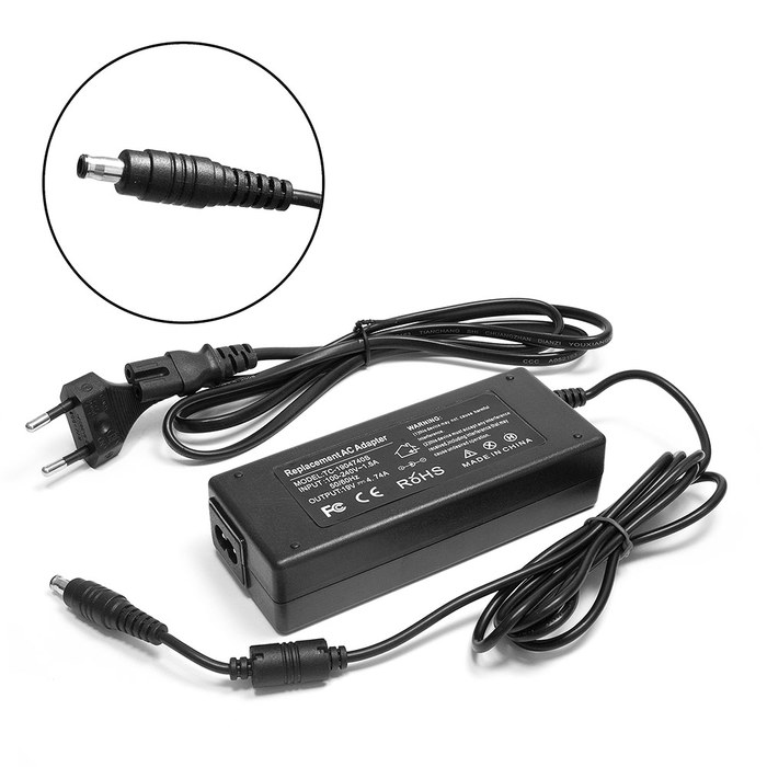 Блок питания для ноутбука Samsung NP-Q210, Q35, R45, R505 Series. 19V 4.74A (5.0x3.0 mm) 90W AD-9019S, AD-9019