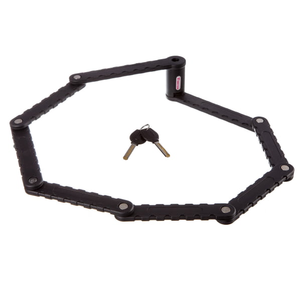 Замок STG TY3881 каркасный-складной 64,5*59мм на ключе крепеж на раму черный Х87814